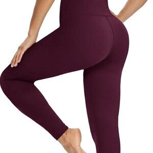 Berry colored leggings